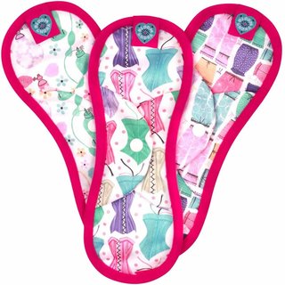 TotsBots Bloom Menstruationsbinde MIDI Pink 3er-Pack