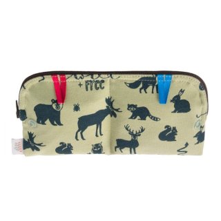 EH Moon Pouch Bindentäschchen Wildlife olive Limited Edition