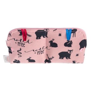 EH Moon Pouch Bindentäschchen Wildlife pink Limited Edition