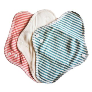 MaM Ecofit Menstruations-Pads Regular 3er-Set Candy Stripe