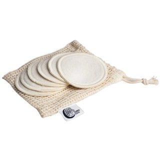 Terra Gaia Abschminkpads Bio-BW Small 7 cm + Netz